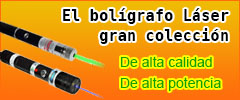 El bolígrafo láser gran colección 