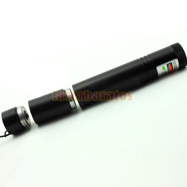 green laser pointer focusable