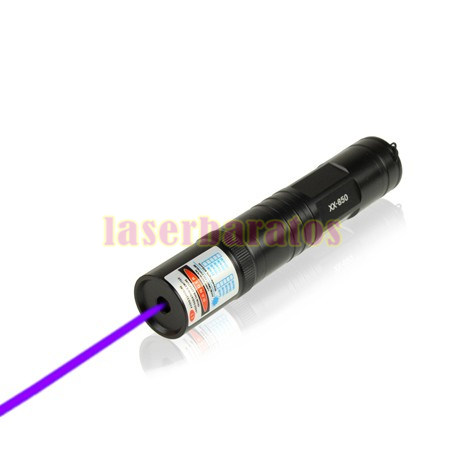 Puntero Laser Azul Violeta 200mw Con Foco Regulable