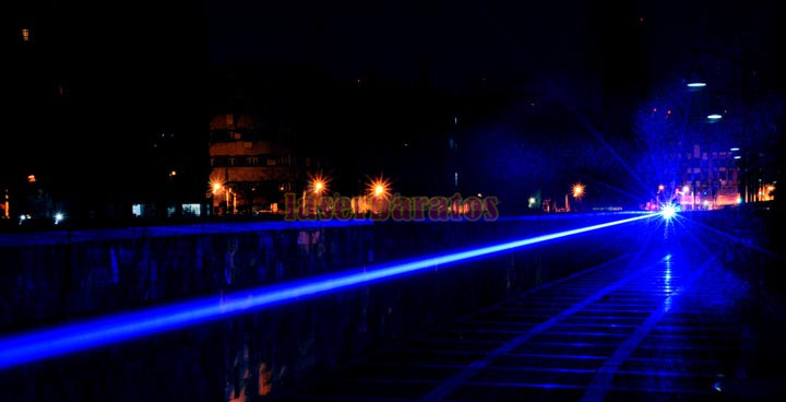 Azul Violeta puntero láser